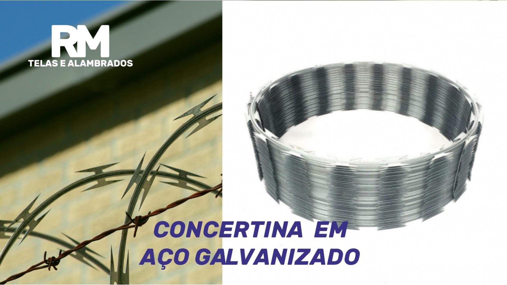 concertina galvanizada rm telas mogi das cruzes